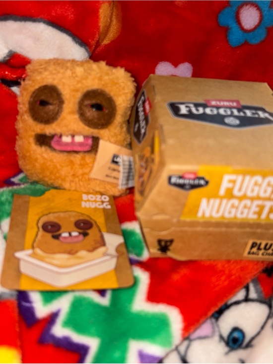 Fuggler Other - Fuggler Fugg Nugget Bozo Nugg Plush Chicken Nugget Keychain NEW QUICK SHIP
